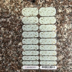 Gilded Mint Jamberry Nail Wrap
